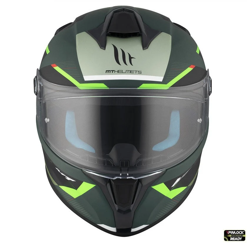 Casca integrala MT Targo S Kay C6 verde mat - omologare noua ECE 22.06 - tip viziera: MT-V-14B [3]