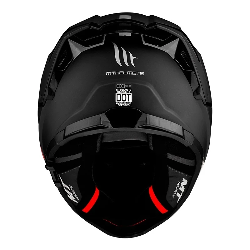 Casca integrala MT Thunder 4 SV A1 negru mat (ochelari soare integrati) - tip viziera MT-V-28B [6]