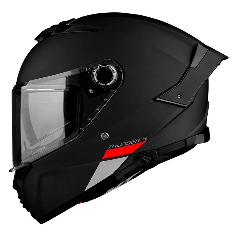 Casca integrala MT Thunder 4 SV A1 negru mat (ochelari soare integrati) - tip viziera MT-V-28B [8]