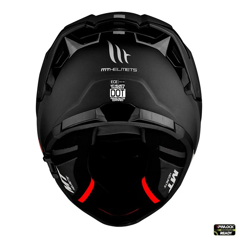 Casca integrala MT Thunder 4 SV A1 negru mat (ochelari soare integrati) - tip viziera MT-V-28B [4]