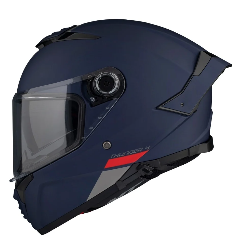 Casca integrala MT Thunder 4 SV A7 albastru mat (ochelari soare integrati) - tip viziera MT-V-28B [3]