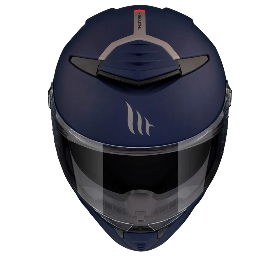Casca integrala MT Thunder 4 SV A7 albastru mat (ochelari soare integrati) - tip viziera MT-V-28B [2]