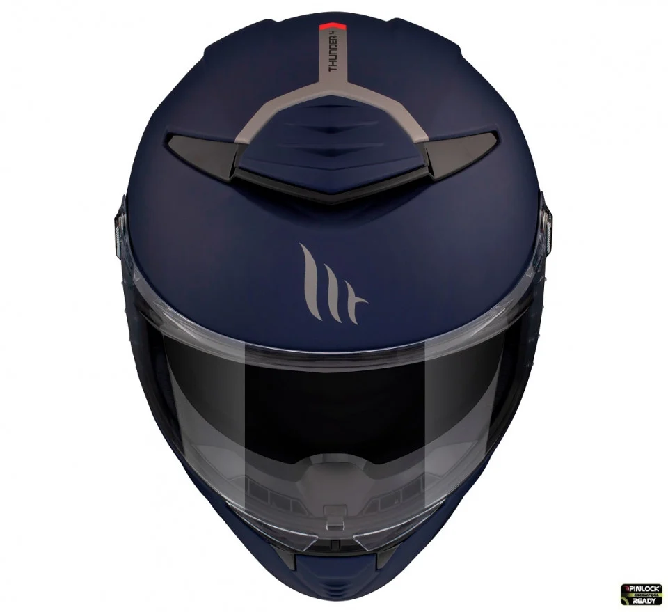 Casca integrala MT Thunder 4 SV A7 albastru mat (ochelari soare integrati) - tip viziera MT-V-28B [5]