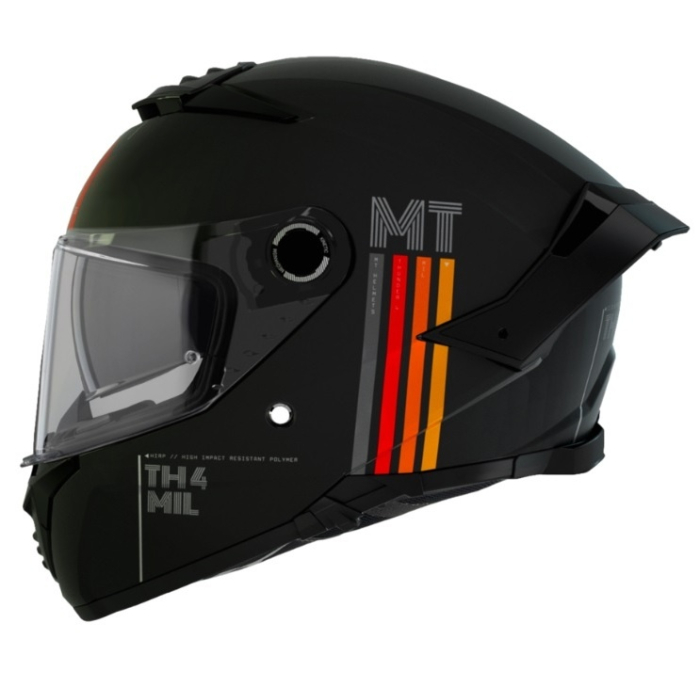 Casca integrala MT Thunder 4 SV MIL A11 negru mat (ochelari soare integrati) - tip viziera MT-V-28B [6]