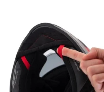 Casca integrala MT Thunder 4 SV MIL A11 negru mat (ochelari soare integrati) - tip viziera MT-V-28B [5]