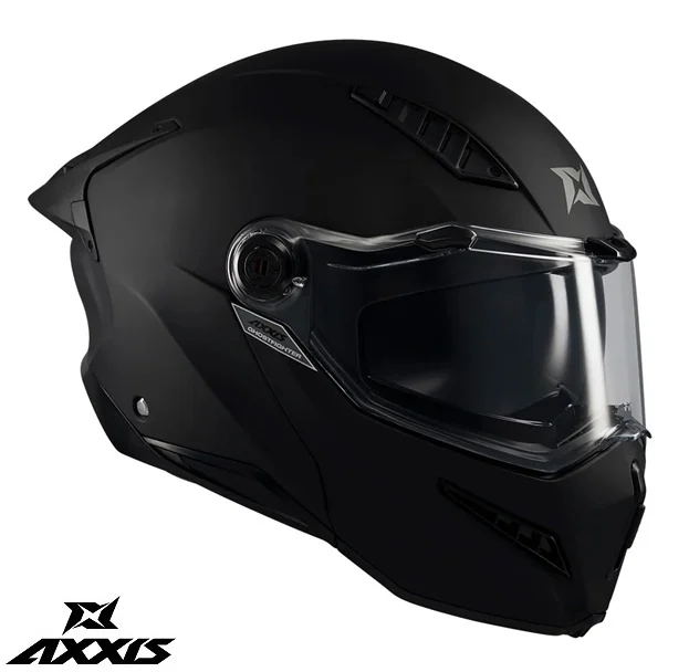 Casca modulabila (flip-up) Axxis GhostFighter SV A1 negru mat (ochelari soare integrati) – tip viziera: MT-V-36 [4]