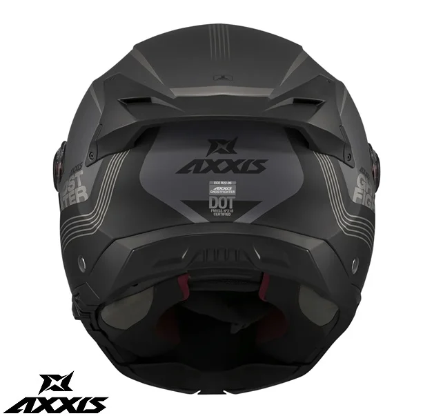 Casca modulabila (flip-up) Axxis GhostFighter SV Bitone C12 gri mat (ochelari soare integrati) – tip viziera: MT-V-36 [4]