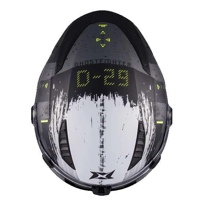 Casca modulabila (flip-up) Axxis GhostFighter SV D29 B2 gri mat (ochelari soare integrati) Pinlock Ready – tip viziera: MT-V-36 [3]