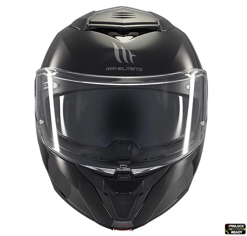 Casca modulabila MT Atom 2 SV A1 negru lucios (ochelari soare integrati) Pinlock Ready - tip viziera: MT-V-35 [4]