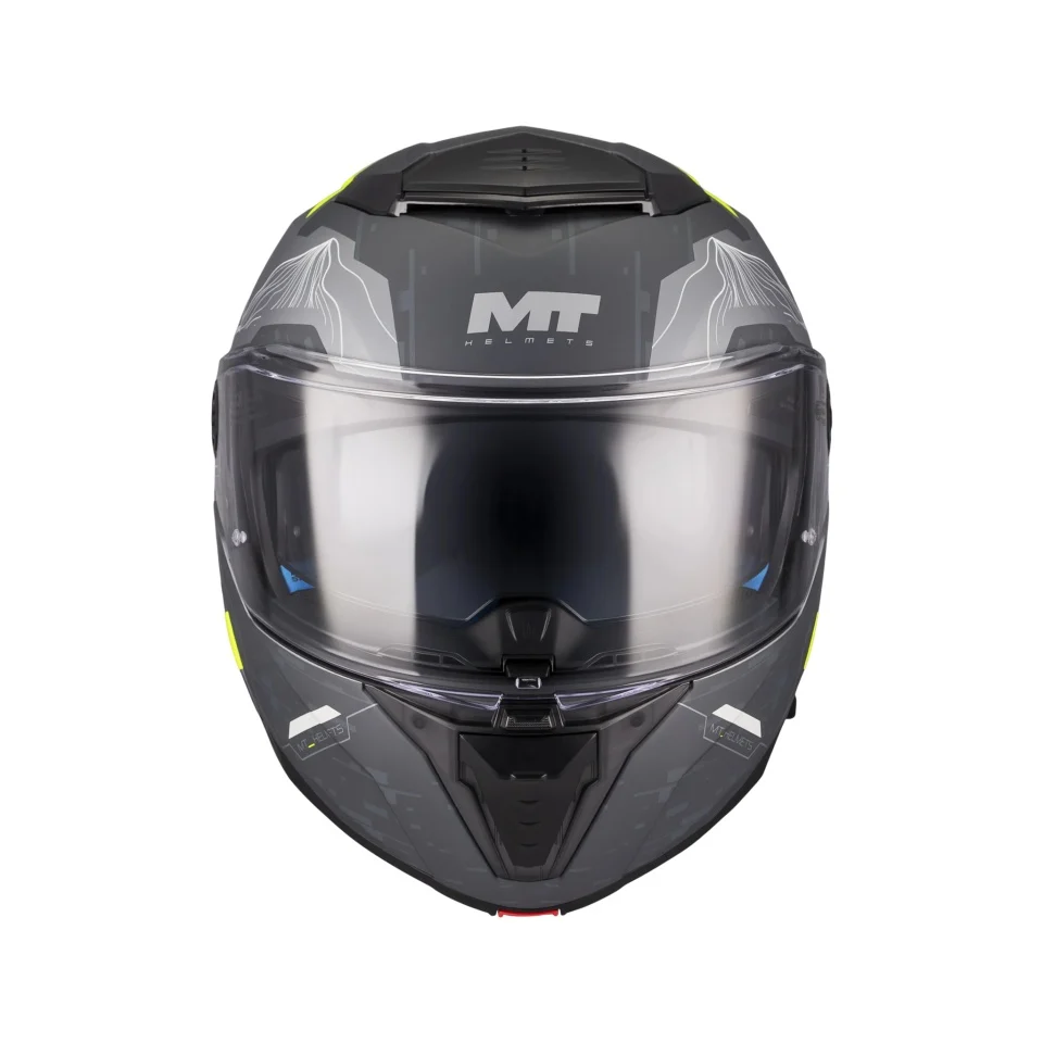 Casca modulabila MT Atom 2 SV Highlands E2 gri mat (ochelari soare integrati) Pinlock Ready - tip viziera: MT-V-35 [4]