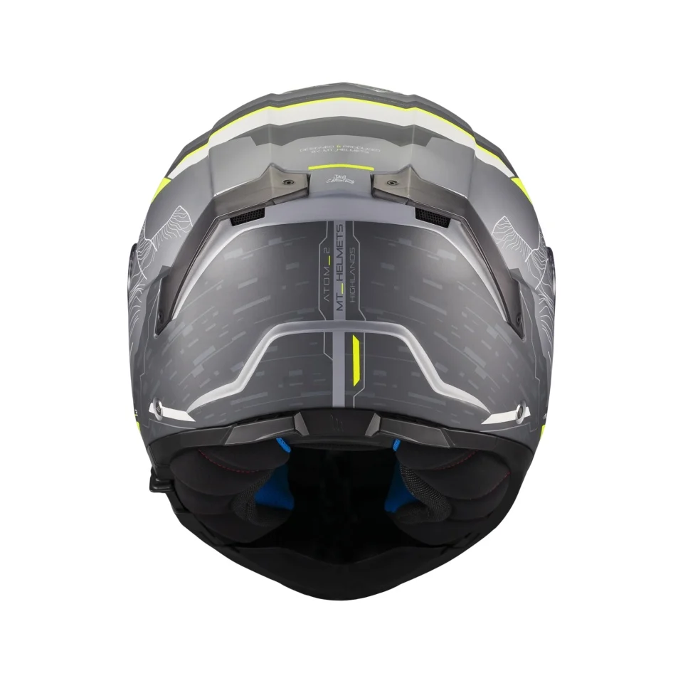 Casca modulabila MT Atom 2 SV Highlands E2 gri mat (ochelari soare integrati) Pinlock Ready - tip viziera: MT-V-35 [3]