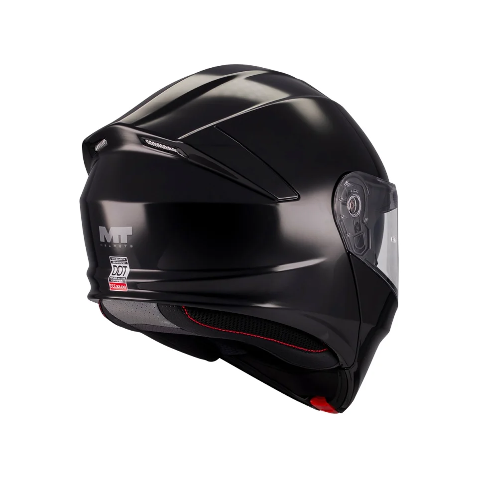 Casca modulabila MT Genesis SV Pure A1 negru lucios Pinlock ready - omologare noua ECE 22.06 - tip viziera: MT-V-25 [3]