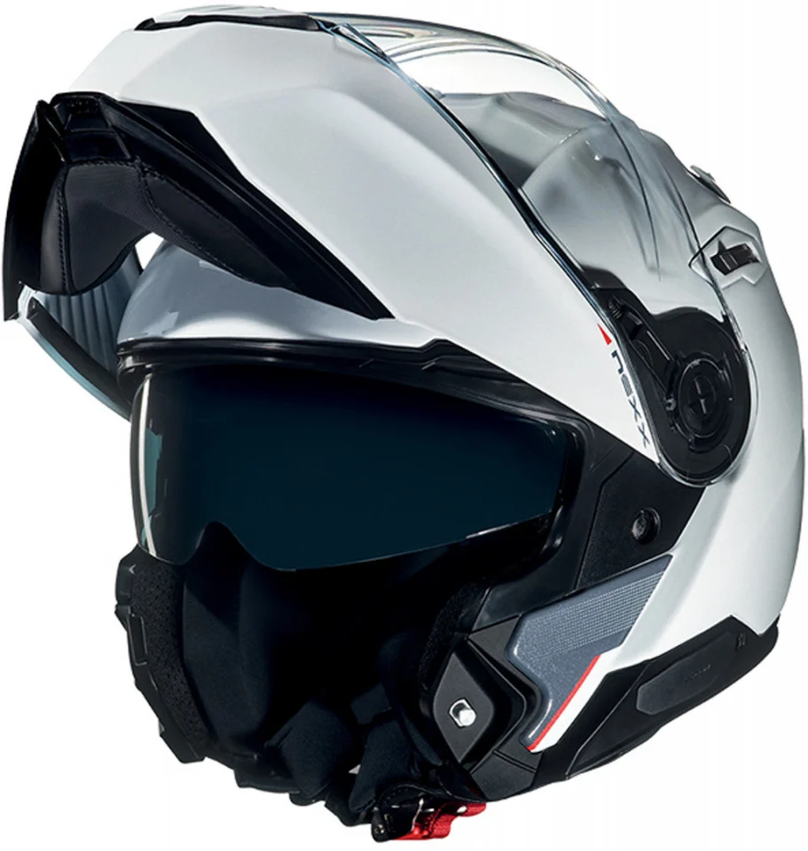 Casca moto flip-up NEXX X.Vilitur Plain White [2]