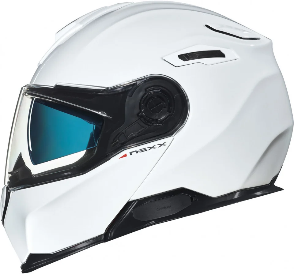 Casca moto flip-up NEXX X.Vilitur Plain White [4]