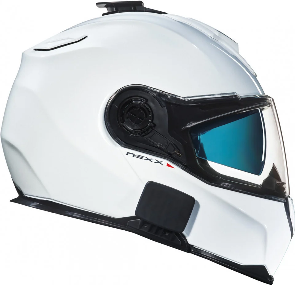 Casca moto flip-up NEXX X.Vilitur Plain White [3]
