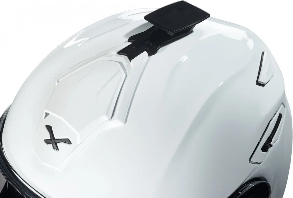 Casca moto flip-up NEXX X.Vilitur Plain White [5]