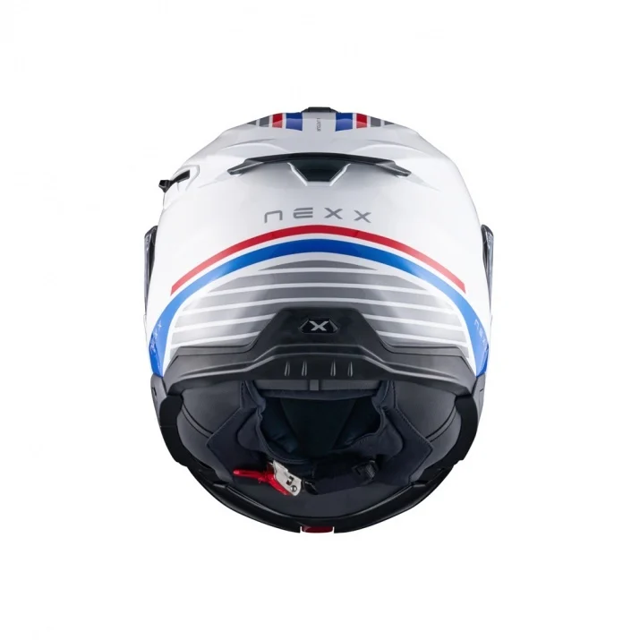Casca moto NEXX X.Lifetour Globe White Blue (pinlock inclus) [5]