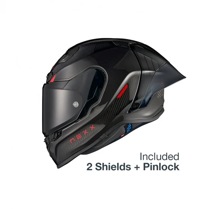 Casca moto NEXX X.R3R Apex Carbon Black (pinlock inclus + viziera cadou) [2]