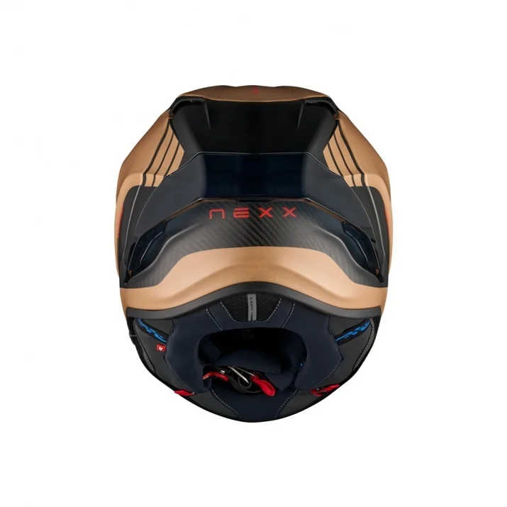 Casca moto NEXX X.R3R Apex Carbon Copper (pinlock inclus + viziera cadou) *pret special stoc limitat [3]
