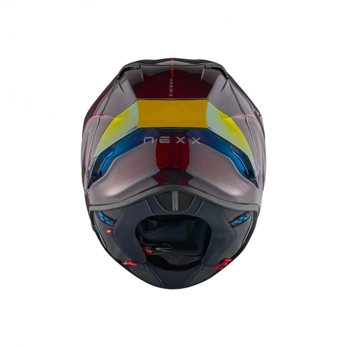 Casca moto NEXX X.R3R Hagibis Red Carbon (pinlock inclus+viziera cadou) [3]