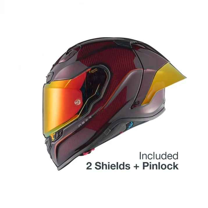 Casca moto NEXX X.R3R Hagibis Red Carbon (pinlock inclus+viziera cadou) [2]