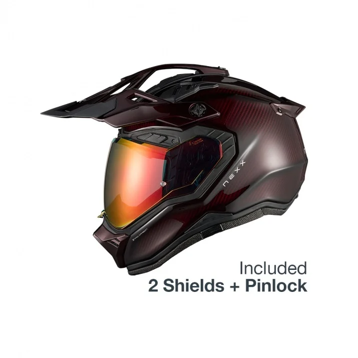 Casca moto NEXX X.Rally Carbon Namib (pinlock inclus + viziera extra cadou) [2]