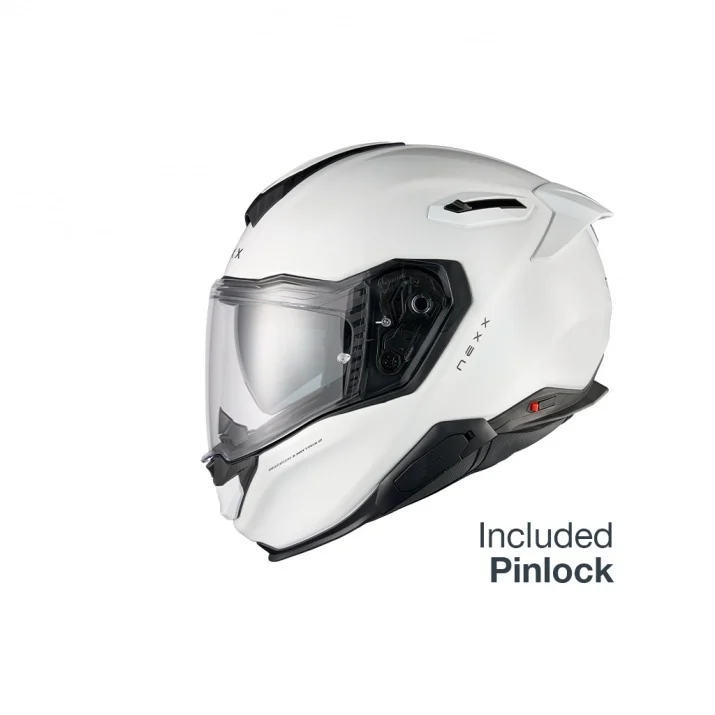Casca moto NEXX X.TR Plain White (pinlock inclus) [2]