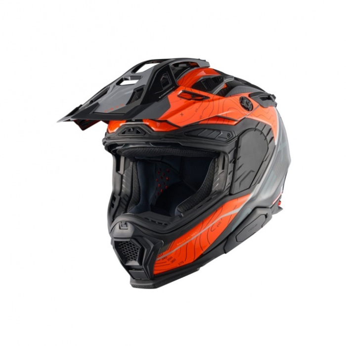 Casca moto NEXX X.WED3 Furka Orange Carbon (pinlock inclus) [3]