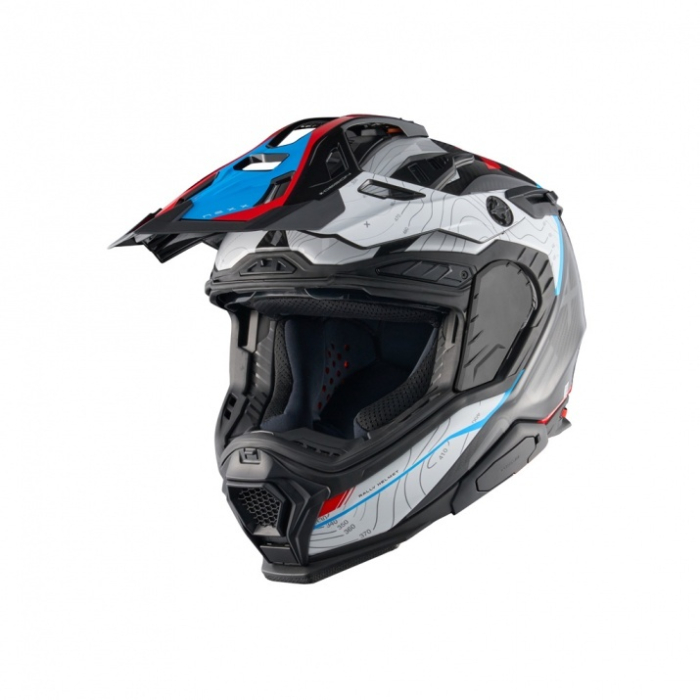 Casca moto NEXX X.WED3 Furka Red/Blue Carbon (pinlock inclus) [3]