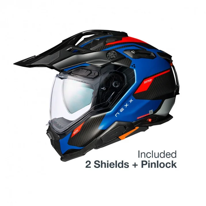 Casca moto NEXX X.WED3 KEYO Blue Red (pinlock inclus) [2]