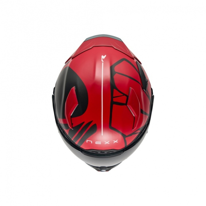 Casca moto NEXX X.WST3 B-Side Black/Red (pinlock inclus + viziera cadou) [5]