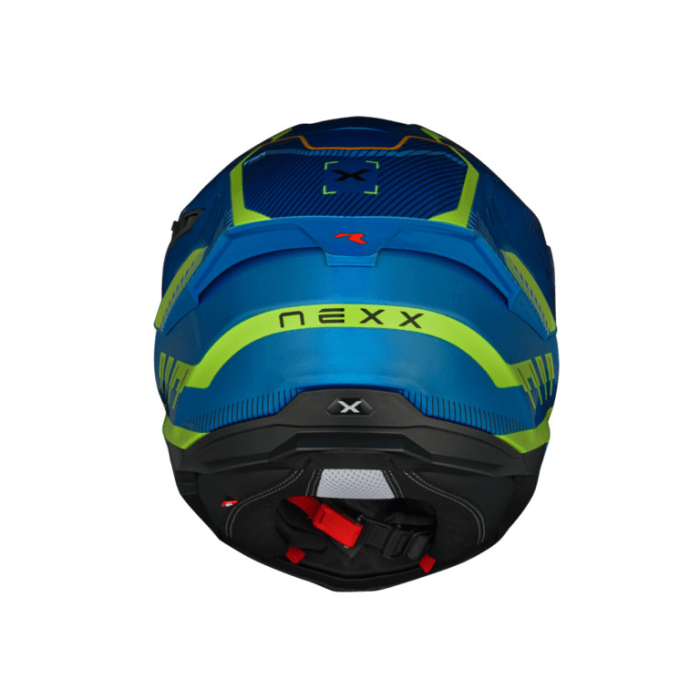 Casca moto NEXX Y.100R Baron Sky Blue Neon 5/5 stele teste siguranta SHARP [3]