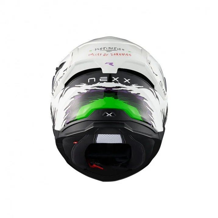 Casca moto NEXX Y.100R Night Rider White (pinlock inclus) 5/5 stele teste siguranta SHARP [4]