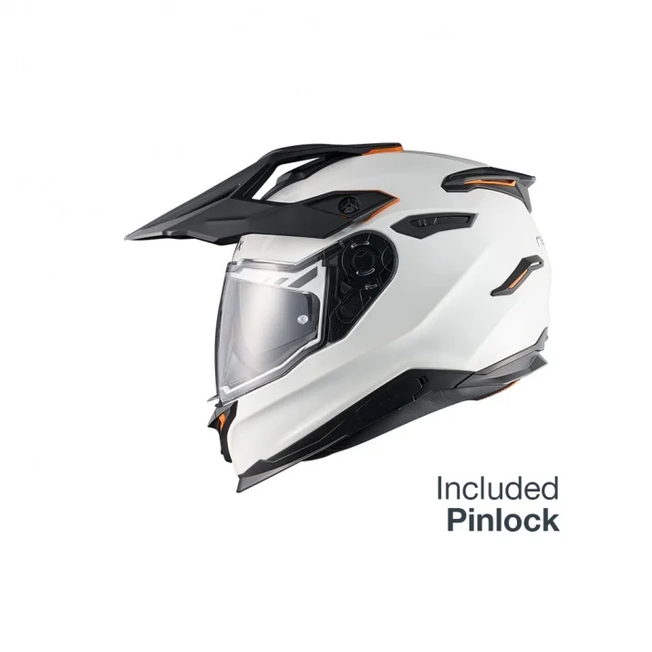 Casca moto NEXX Y.TRAVL Plain White (pinlock inclus) [2]