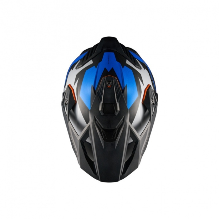 Casca moto NEXX Y.TRAVL Primal Blue Neon (pinlock inclus + viziera cadou) [3]