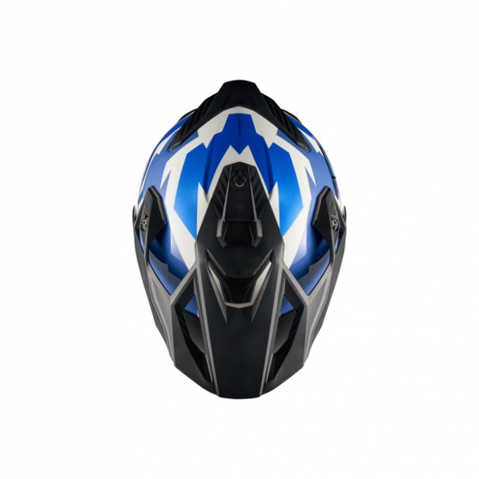 Casca moto NEXX Y.TRAVL Primal Blue Red (pinlock inclus + viziera cadou) [4]