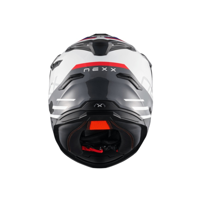 Casca moto NEXX Y.TRAVL Quest Blue/Red (pinlock inclus+viziera cadou) [3]