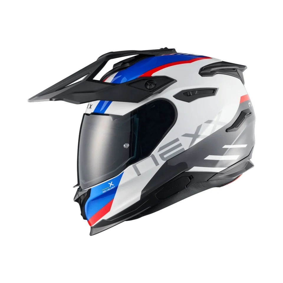 Casca moto NEXX Y.TRAVL Quest Blue/Red (pinlock inclus+viziera cadou) [2]
