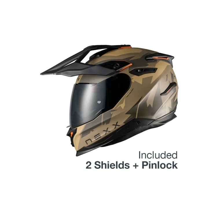 Casca moto NEXX Y.TRAVL Sand Grey (pinlock inclus + viziera cadou) [2]