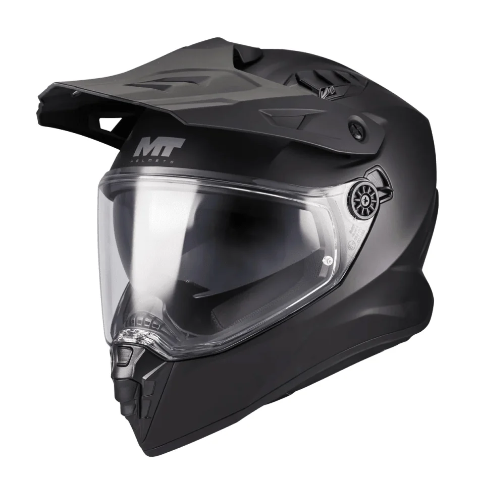 Casca touring/adventure MT model Track SV Pure A1 negru mat – tip viziera: HS 12 [2]
