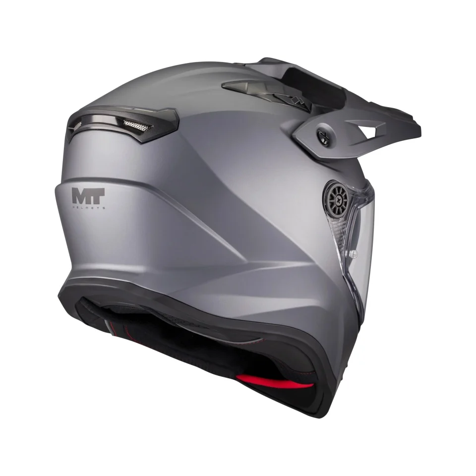 Casca touring/adventure MT model Track SV Pure A2 gri mat – tip viziera: HS 12 [2]