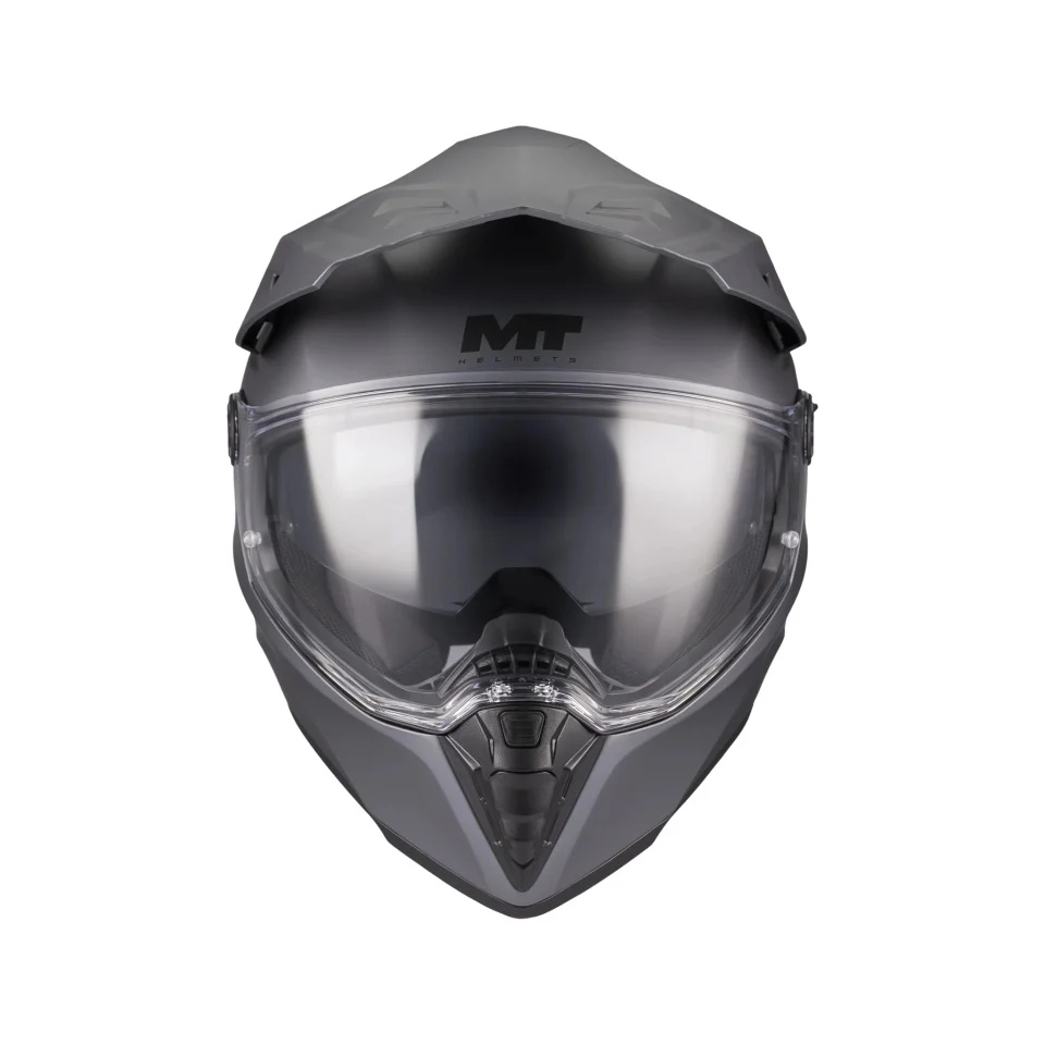 Casca touring/adventure MT model Track SV Pure A2 gri mat – tip viziera: HS 12 [3]