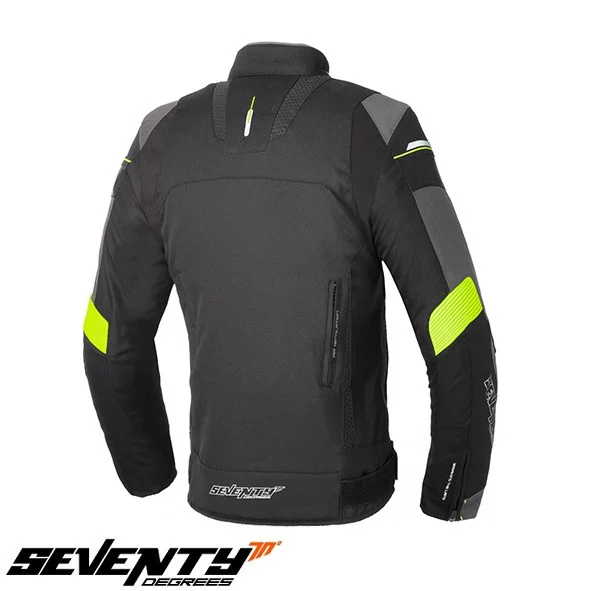 Geaca (jacheta) barbati Racing Seventy vara/iarna model SD-JR69 culoare: negru/galben fluor [2]