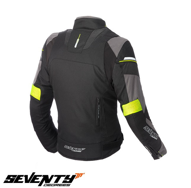 Geaca (jacheta) femei Racing Seventy vara/iarna model SD-JR71 culoare: negru/gralben fluor [2]