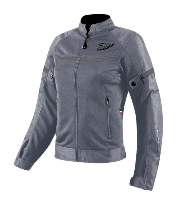 Geaca (jacheta) femei Racing vara Seventy model SD-JR30.2 Mojave culoare: gri ice [2]
