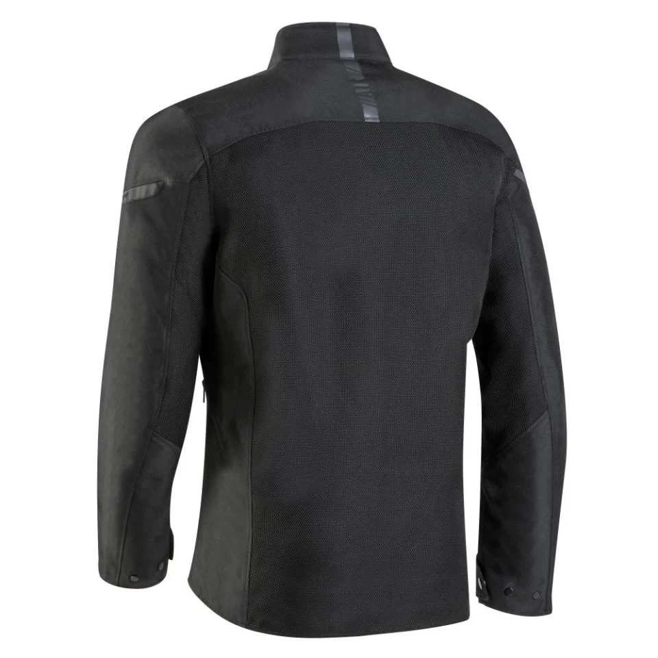 Geaca (jacheta) motociclete barbati Racing/Roadster Ixon vara model Fresh MS culoare: negru [4]