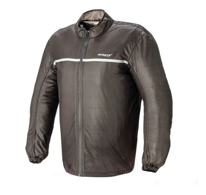 Geaca (jacheta) motociclete femei ploaie impermeabila Seventy model SD-A4 culoare: negru [3]