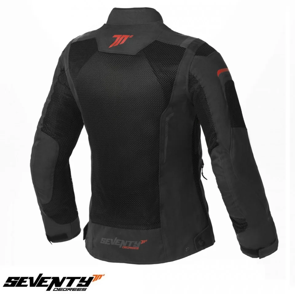 Geaca (jacheta) motociclete femei Touring Seventy vara model SD-JT58 culoare: negru [2]