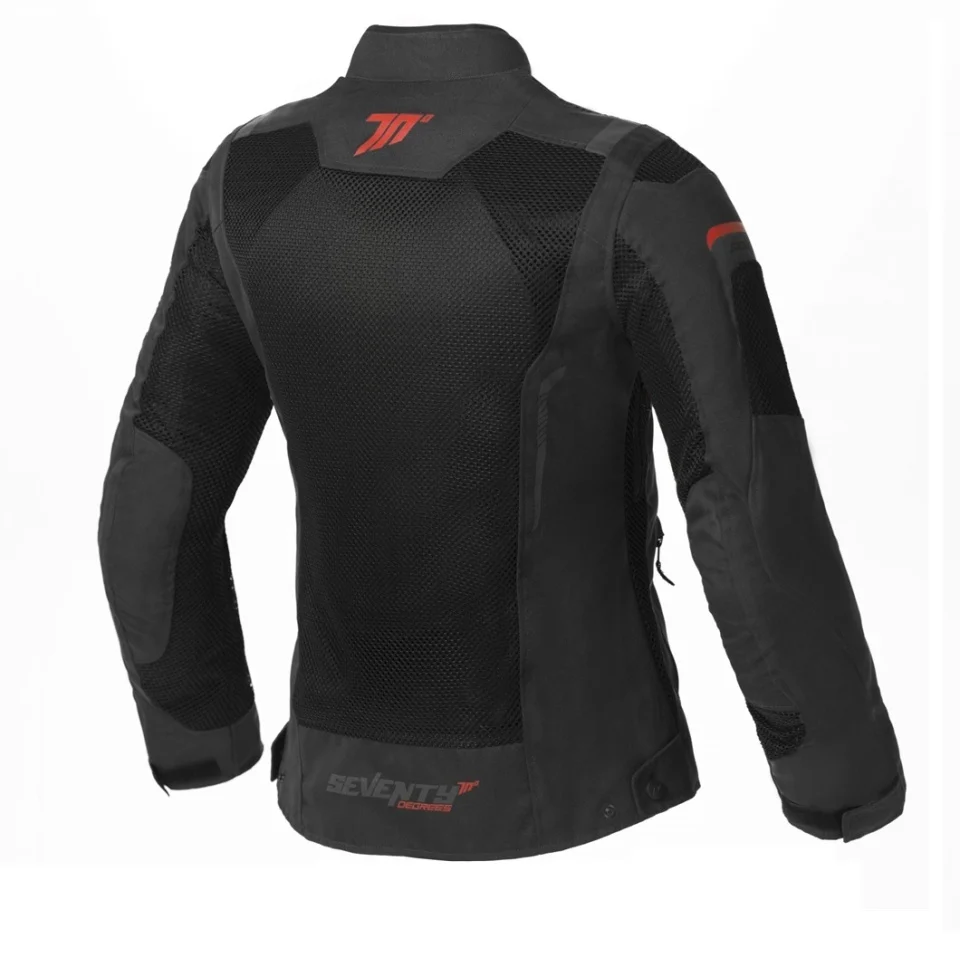 Geaca (jacheta) motociclete femei Touring Seventy vara model SD-JT58 culoare: negru [5]