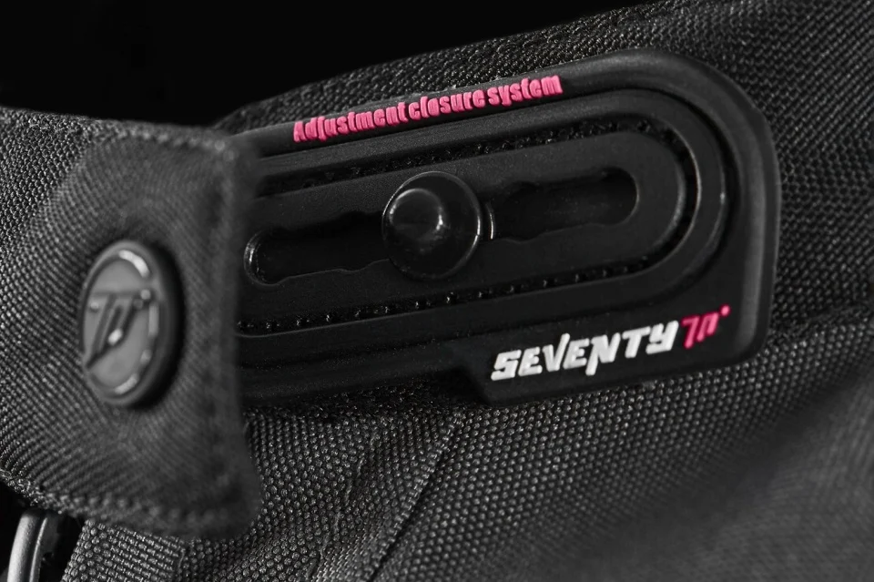 Geaca (jacheta) motociclete femei Touring Seventy vara model SD-JT68 Sahara culoare: gri/fuchsia (roz) [4]